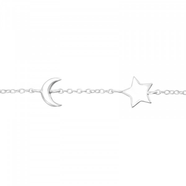 Star and Moon Bracelet