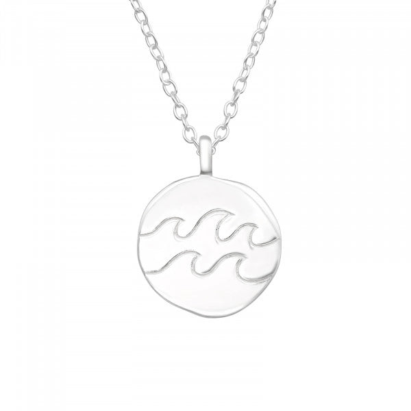 Flower / Wave Necklace