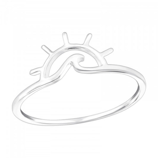 Sun Wave Ring